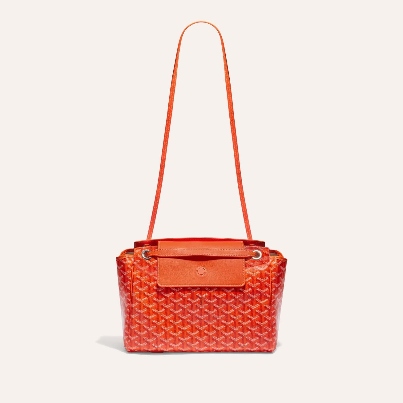 Goyard Rouette Souple Bag Orange - Image 4
